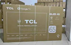 Bluetooth Enabled TCL 65 Inch T6d Frameless Television.
