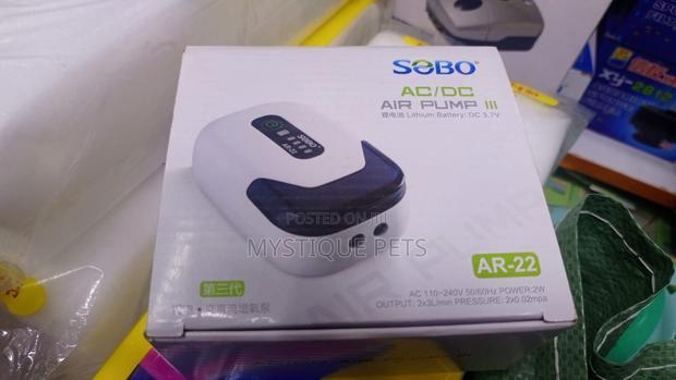Chargeable Aquarium Air Pump - main view