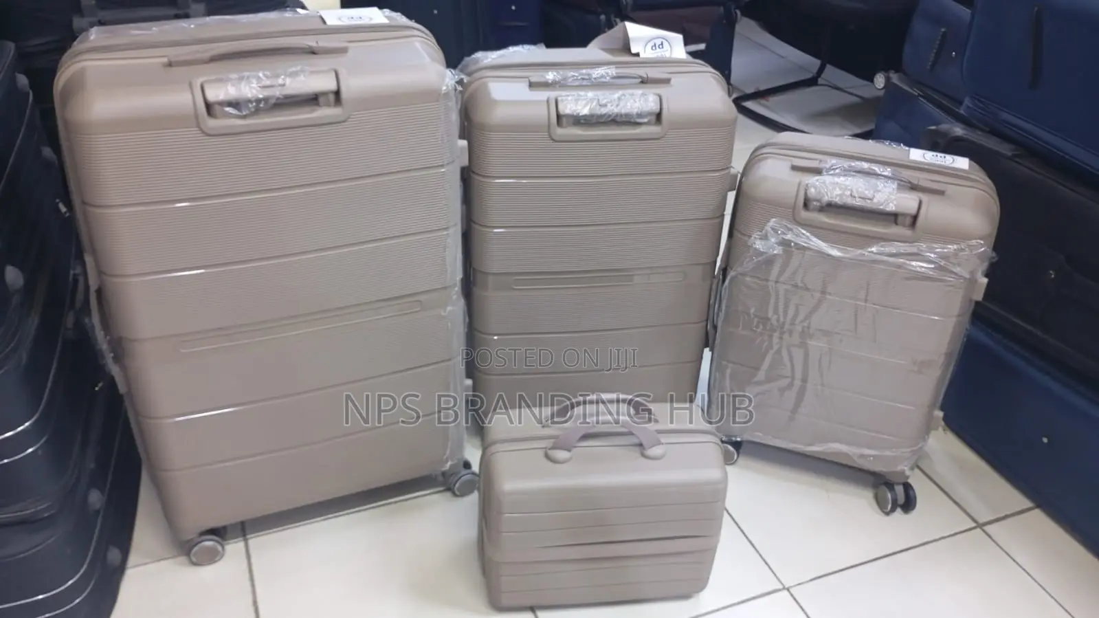 4 in 1 Rubber Suitcase
