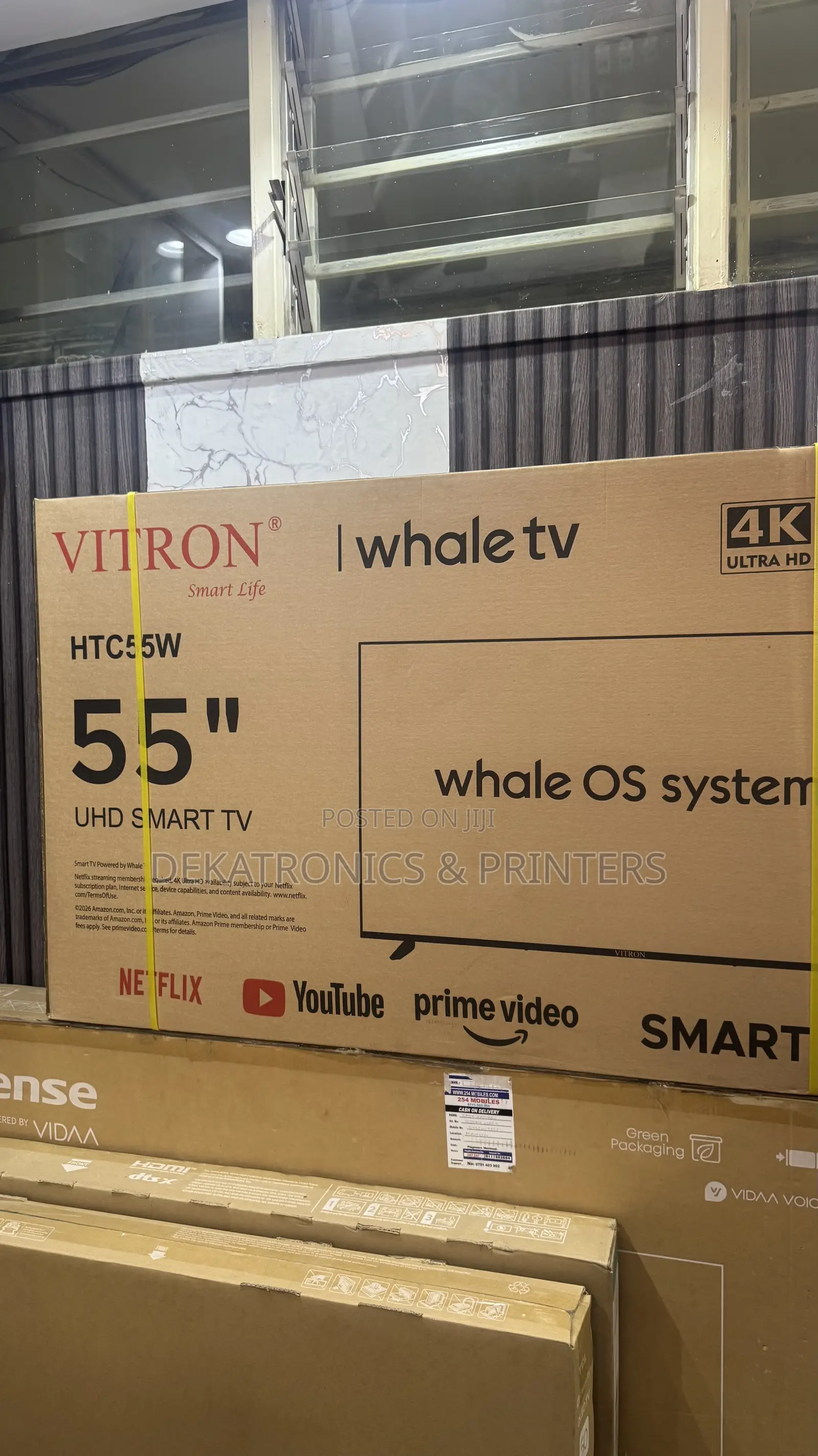 Vitron 55 Inch Uhd Whale Os Htc55w TV