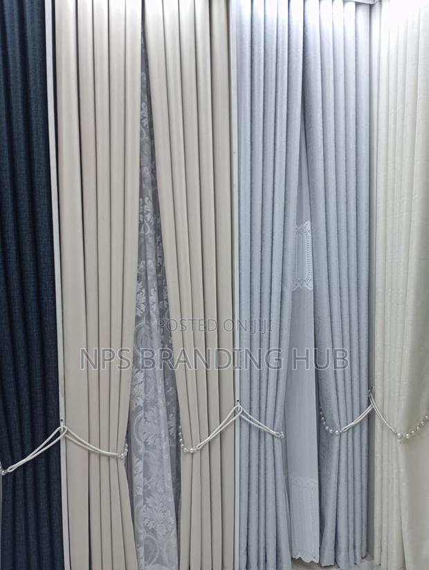 Custom Tailored Floor Length Curtains - thumbnail 2