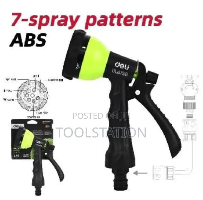 Plastic Trigger Nozzle 7-Spray Patterns Heavy Duty EDL8758
