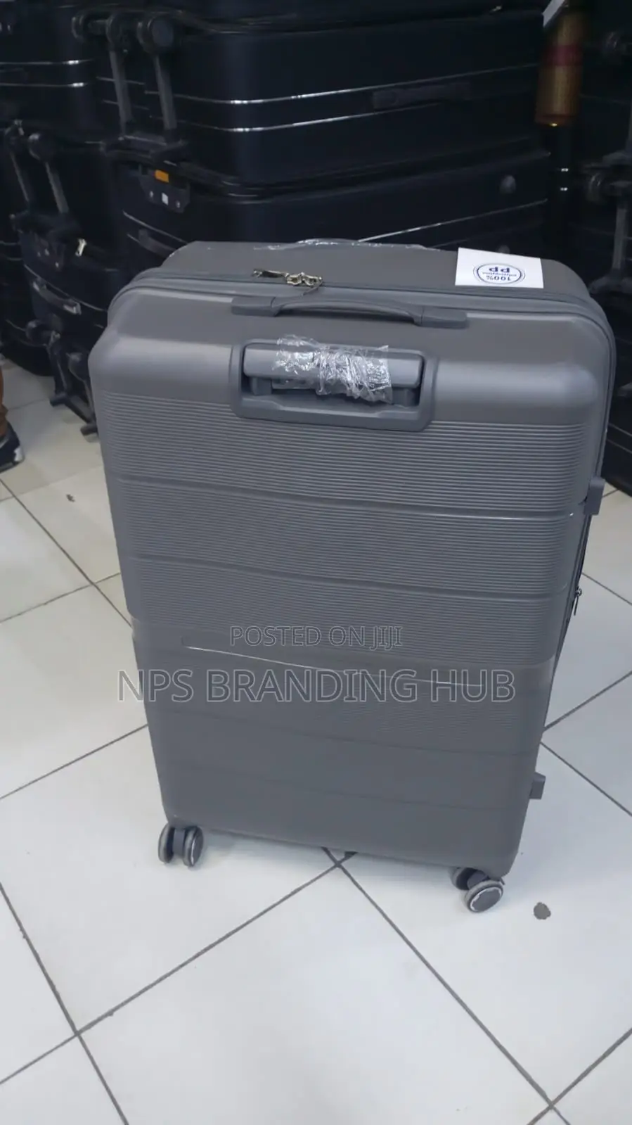 Classy 3 in 1 Unbreakable Rubber Suitcase
