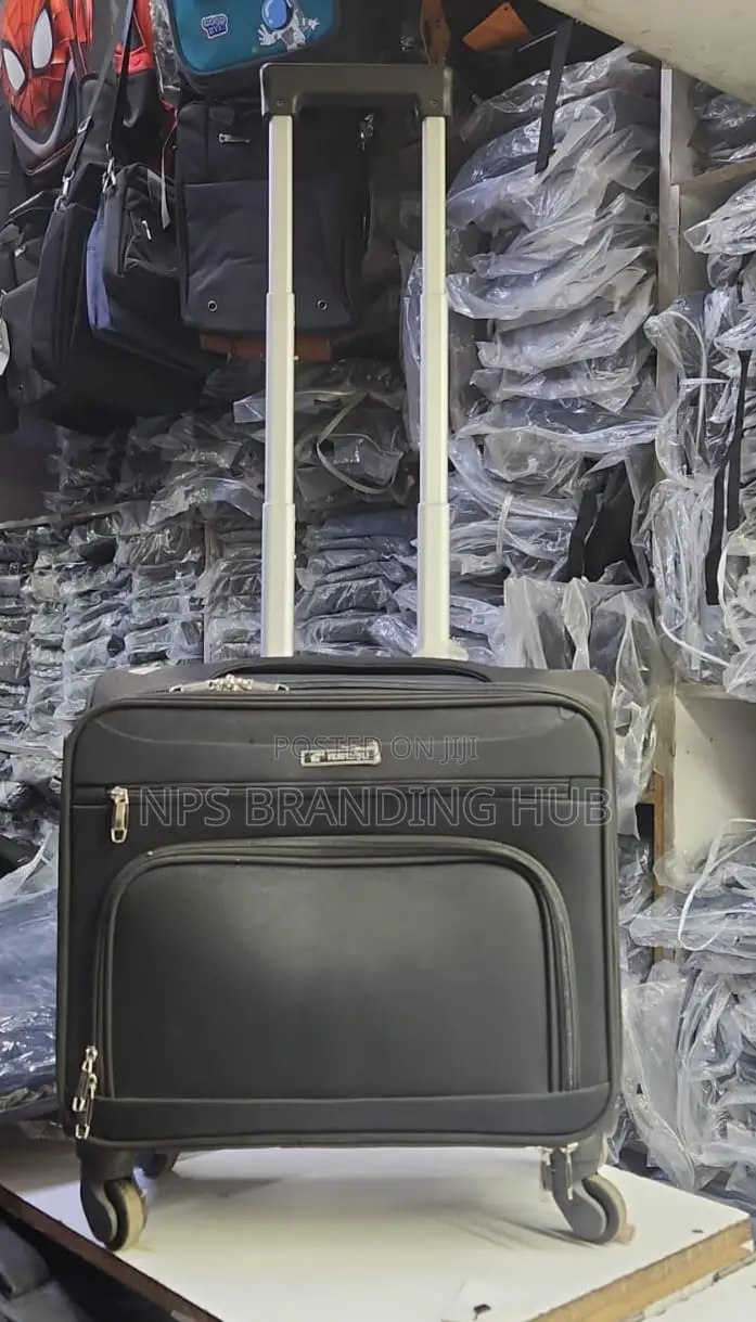 Black Pillot Case Travel Bag