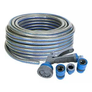 Hose Pipe 1/2"*30m + Spray Gun + Connectors(82906) H Duty Rolson