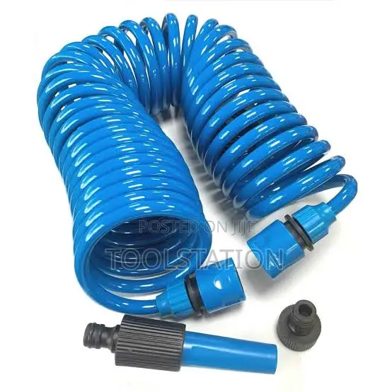 Hose Pipe Spiral 1cm*10mtrs + Connectors (82903) H Duty Rolson