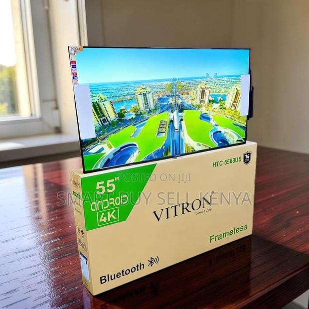 Stunning Smart Connected Vitron 55 Inch Smart Android LED TV