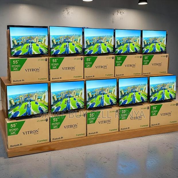 Ultra-Modern Smart Connected Vitron 55 Inch Smart Android LED TV