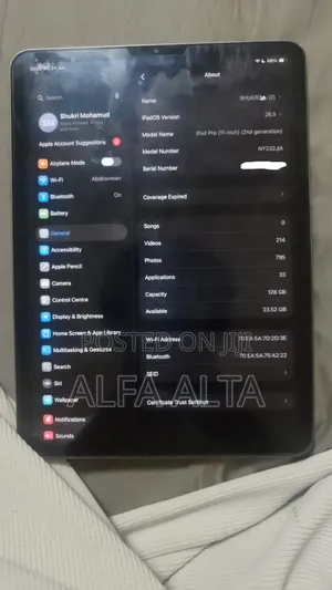 Apple iPad Pro 11 (2020) 128 GB Gray