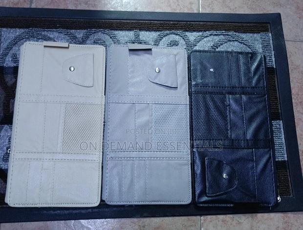 Car Sun Visor Documents Organizer