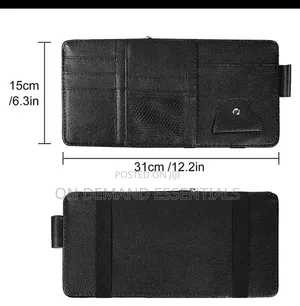 Car Sun Visor Documents Organizer