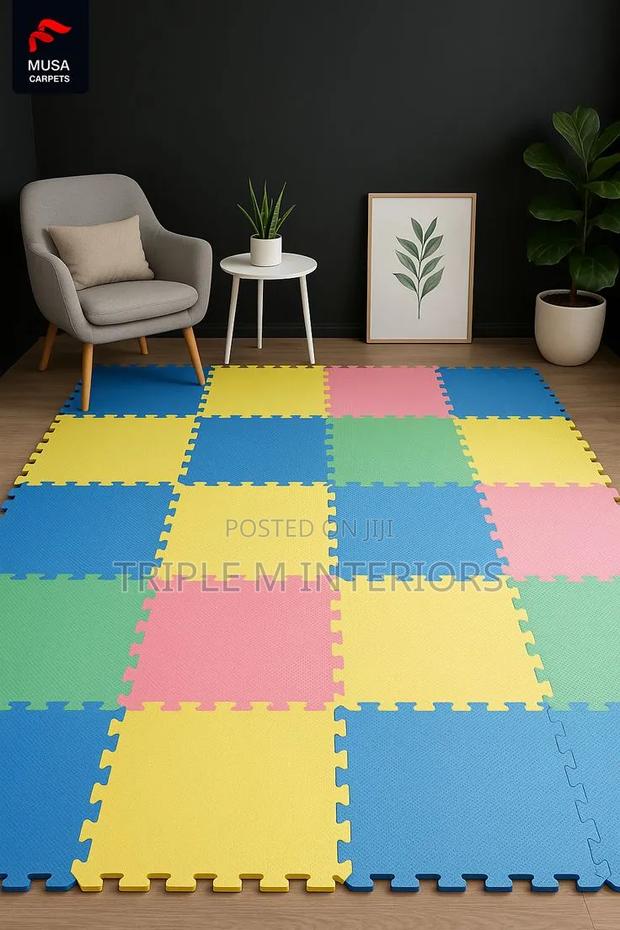Protective Play Area Puzzle Mats for Toddlers - thumbnail 2