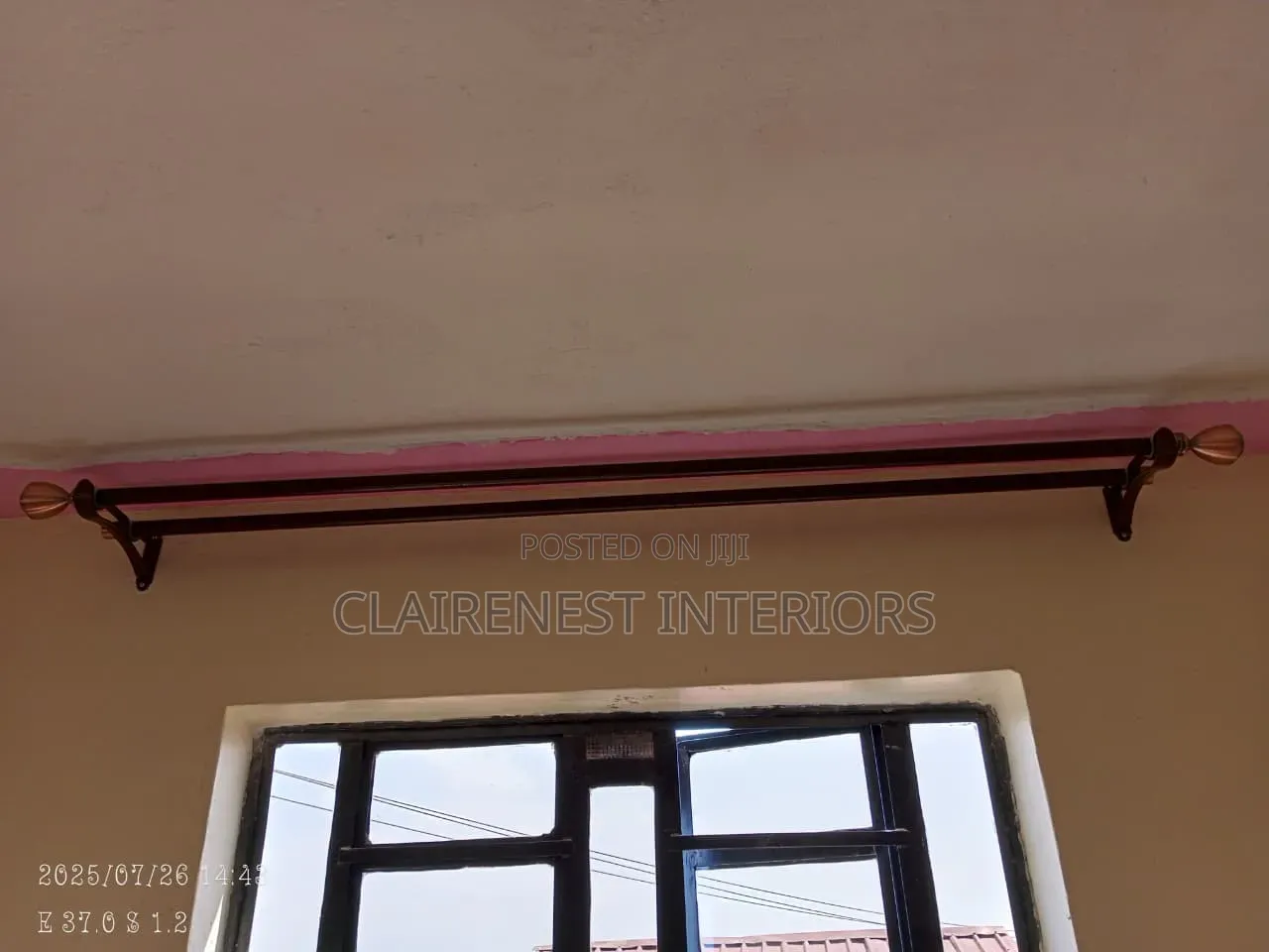 Strong Rods, Stylish Homes With Heavy Powder Coated Window Curtain Rod