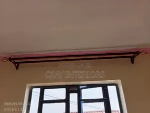 Strong Rods, Stylish Homes With Heavy Powder Coated Window Curtain Rod