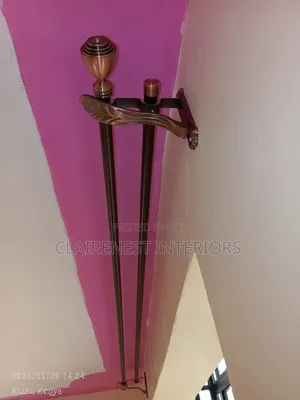 Strong Rods, Stylish Homes With Heavy Powder Coated Window Curtain Rod
