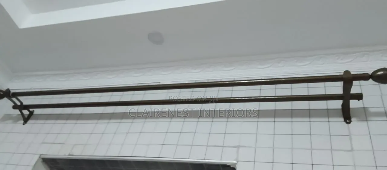 Simple and Sleek , Heavy, Coated Window Rods