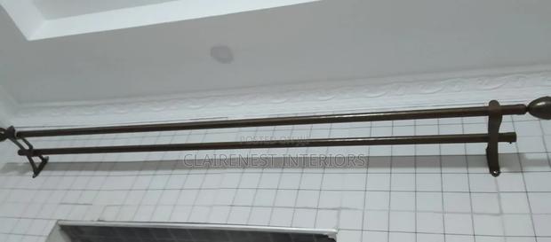 Simple and Sleek , Heavy, Coated Window Rods