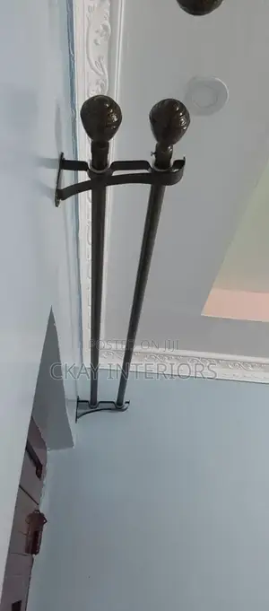 Simple and Sleek , Heavy, Coated Window Rods
