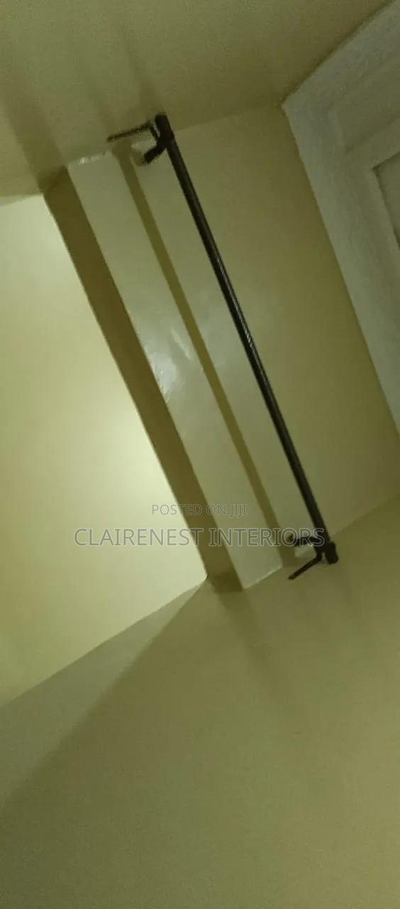 Strong Enough for Heavy Curtains Powder Coated Window Curtain Rod - thumbnail 2