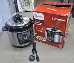 Ramtons 6L Electric Pressure Cooker RM/582 – 12 Preset Menus