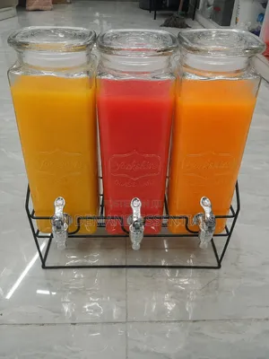 2.2Ltrs TRIPPLE GLASS Juice Dispensers