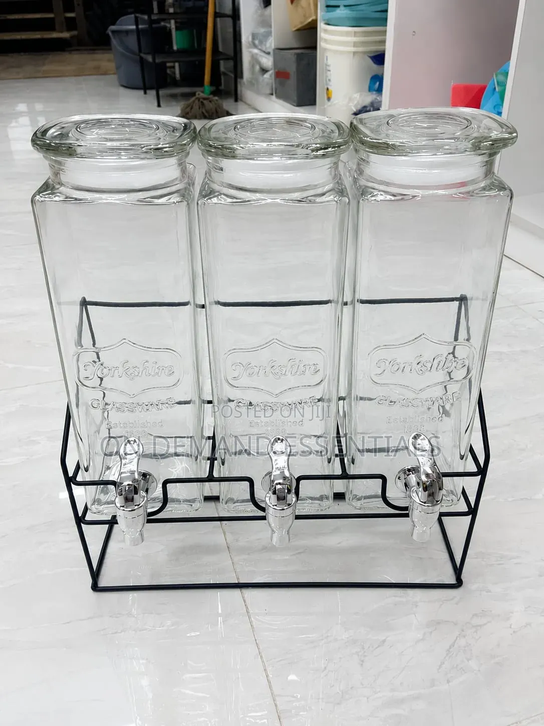 2.2Ltrs TRIPPLE GLASS Juice Dispensers