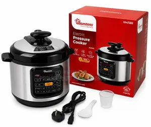 Ramtons 6L Electric Pressure Cooker RM/582 – 12 Preset Menus