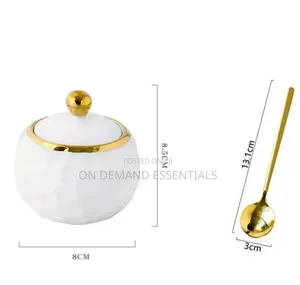 3 In1 Sugar Canisters With Triangle Shape Stand