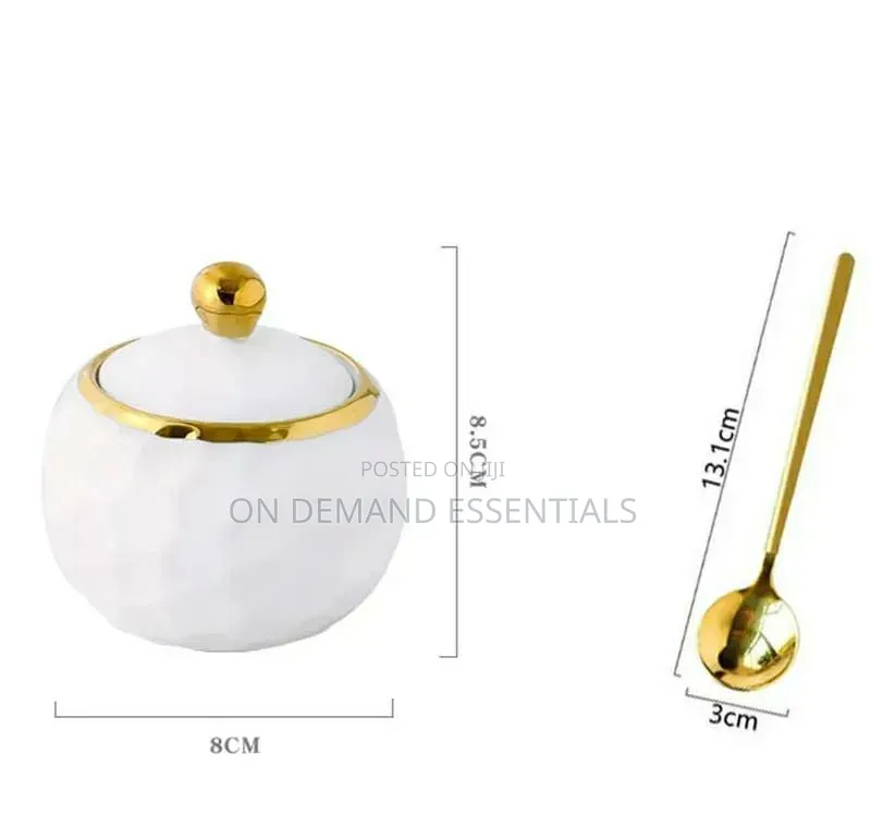 3 In1 Sugar Canisters With Triangle Shape Stand