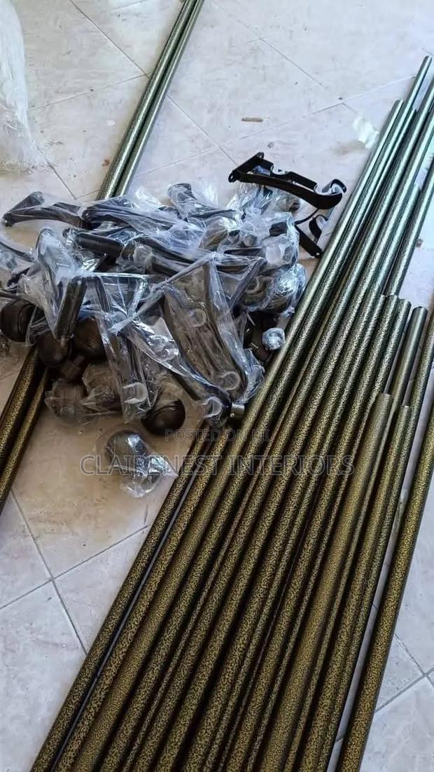 Window Perfection, Durable Powder Coated Window Curtain Rods - main view