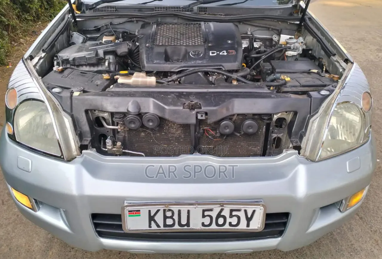 Toyota Land Cruiser Prado 2005 Silver