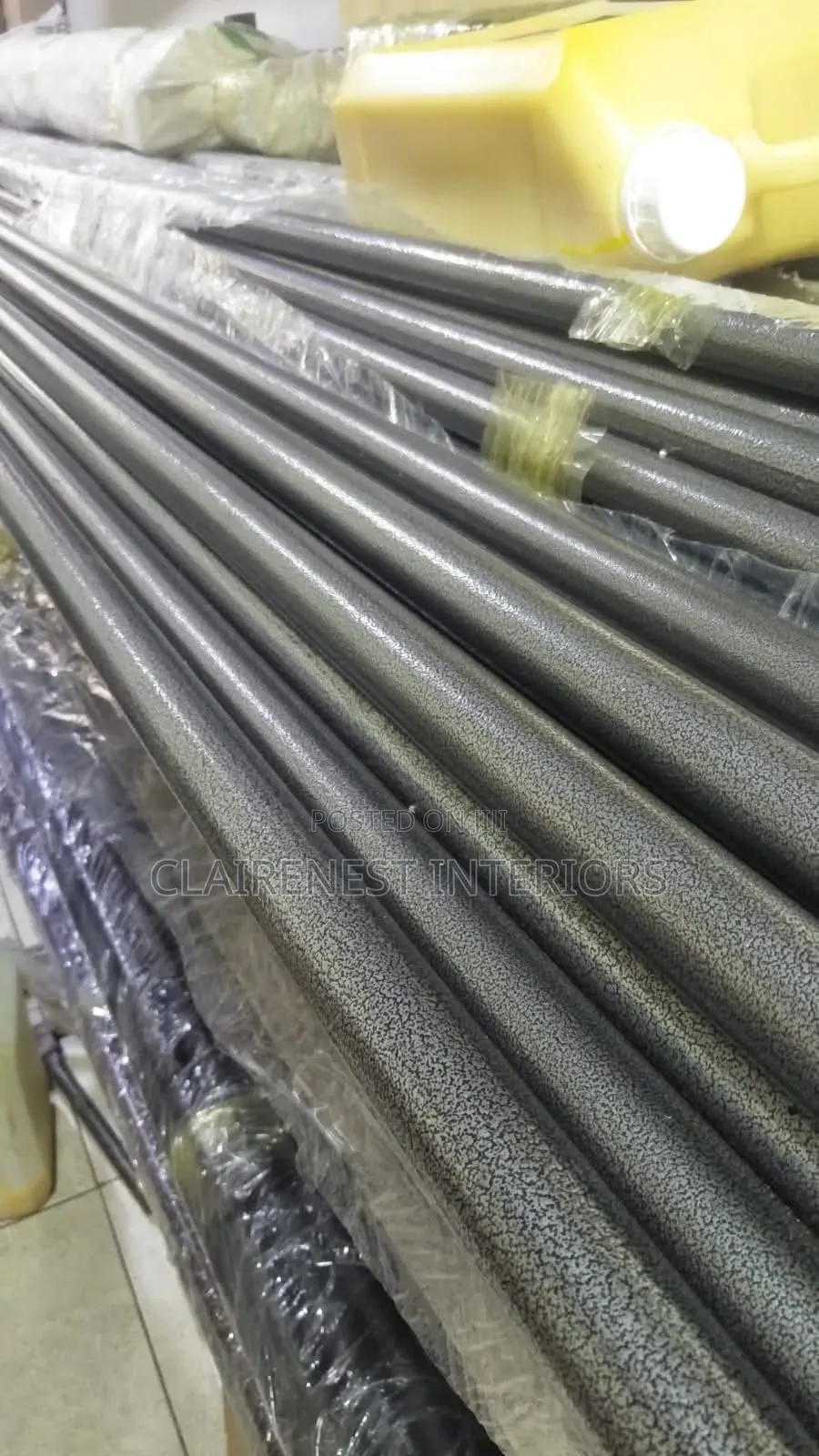 Sleek Finishing, Powder Coated Window Curtain Rods
