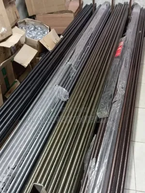 Sleek Finishing, Powder Coated Window Curtain Rods