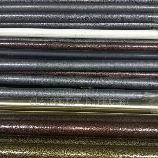 Stylish Living With Quality Powder Coated Window Curtain Rods
