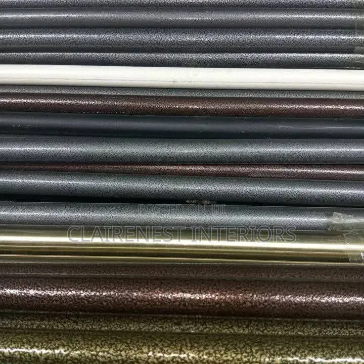 Stylish Living With Quality Powder Coated Window Curtain Rods