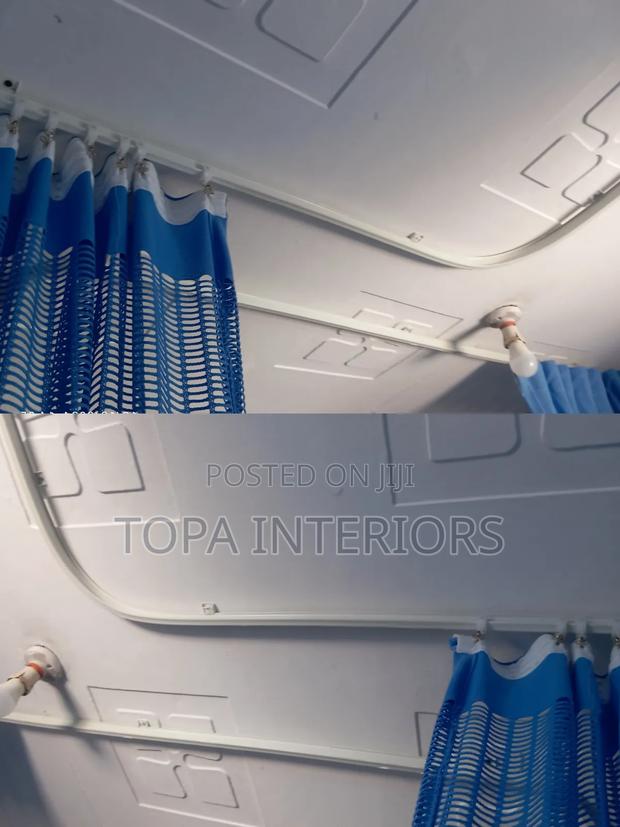 Hospital Ward Partitioning Bendable Curtain Rails Track - main view
