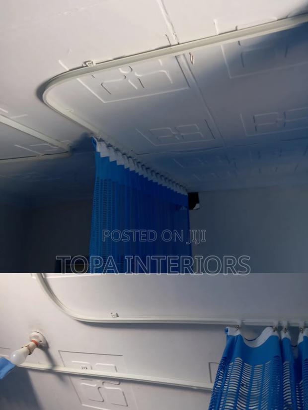 Hospital Ward Partitioning Bendable Curtain Rails Track - thumbnail 2