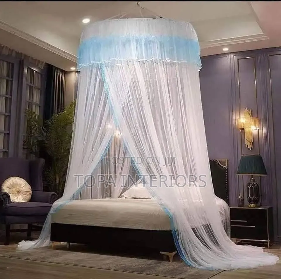 Purple Circle Net for Mosquito Protection Bed Net