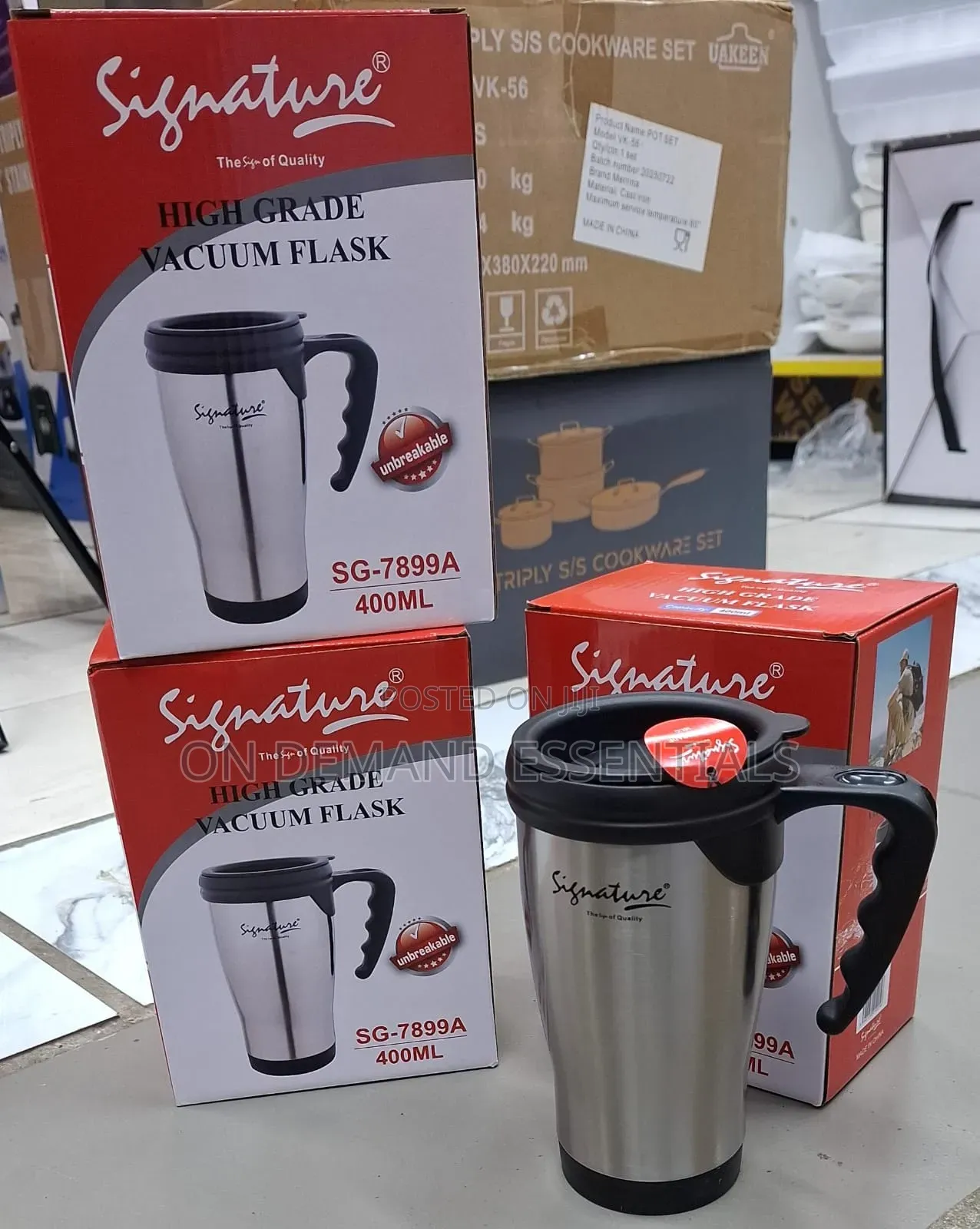 Signature Vacuum Cup Unbreakable 400ml