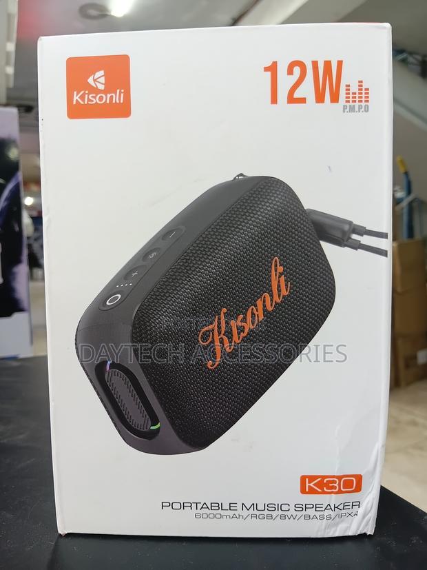 Kisonli High Quality BlueTooth Unique Speakers With Power Bank. - thumbnail 3