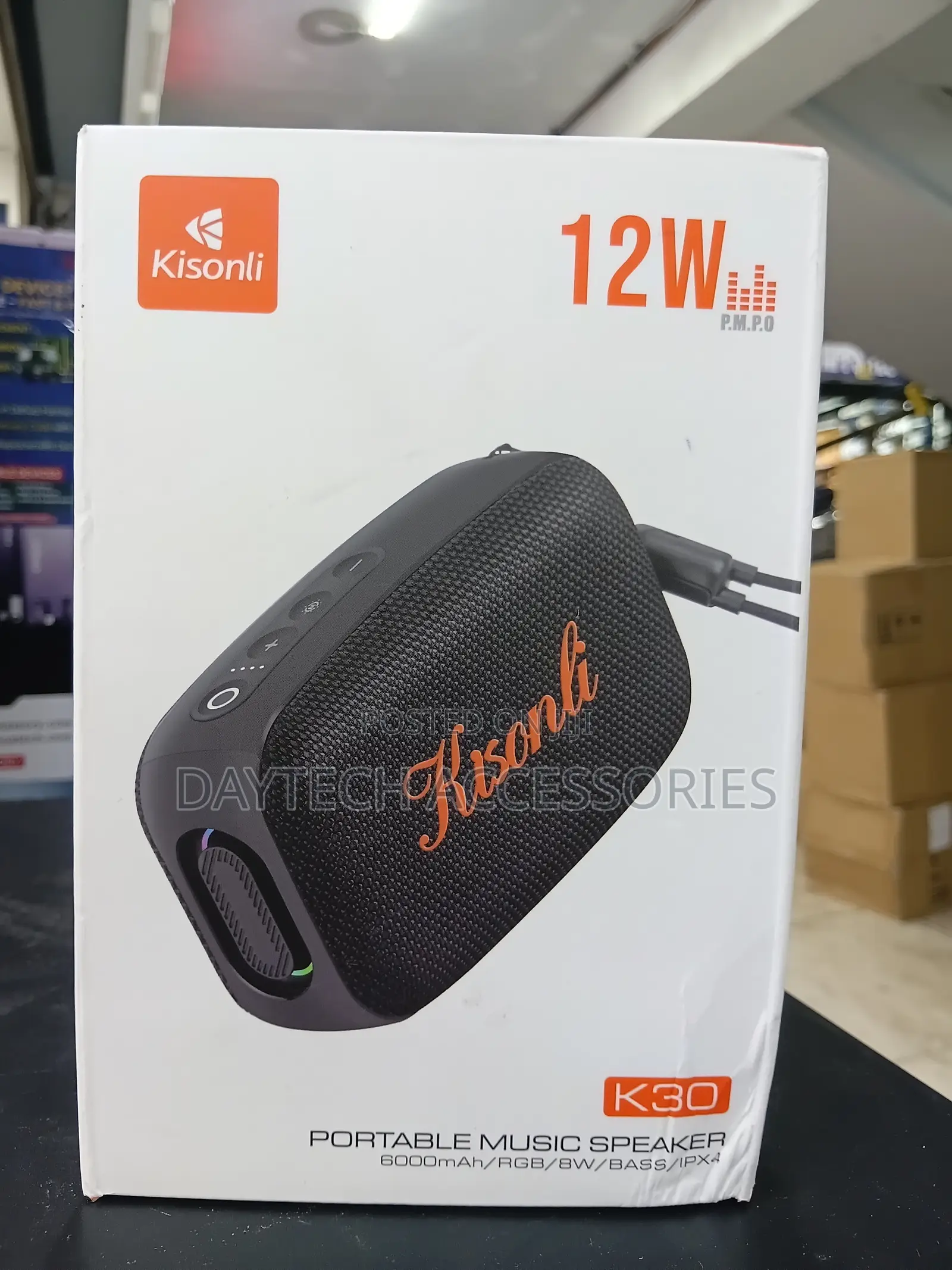 Kisonli High Quality BlueTooth Unique Speakers With Power Bank.