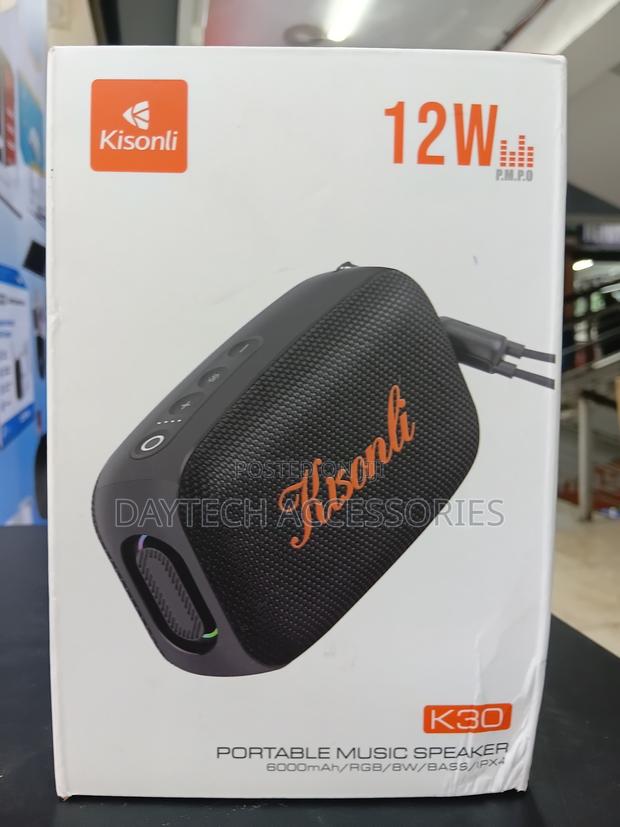 Kisonli High Quality BlueTooth Unique Speakers With Power Bank. - thumbnail 4