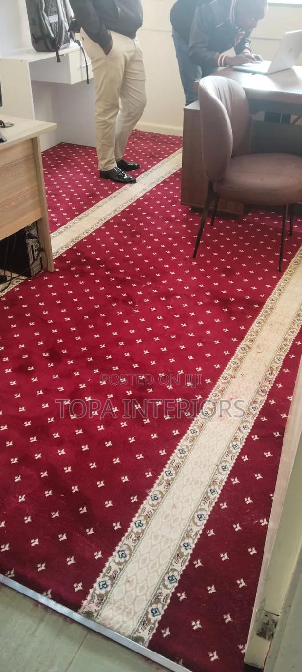 Premium Quality Mosque Wall to Wall Floor Carpets Installation