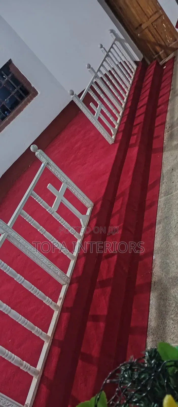 RED FLOOR CARPETS for Wall to Wall Church Altar Floor Insulation