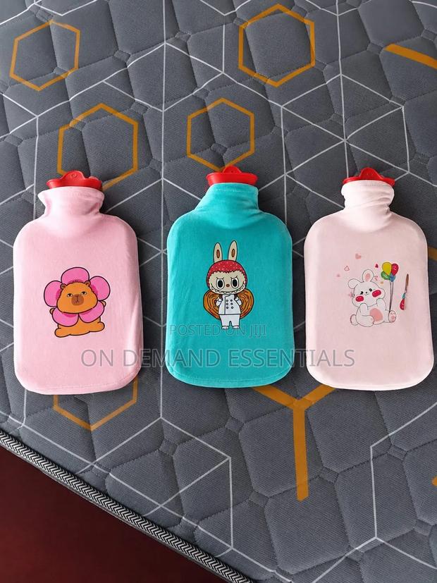 Fleece Covered Hot Water Bottle Capacity 2ltrs - thumbnail 3