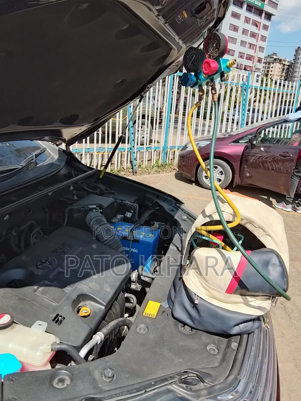 Car AC .Fix Fill . I Come to You.