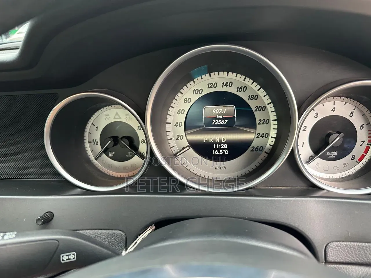 Mercedes-Benz C250 2012 Black