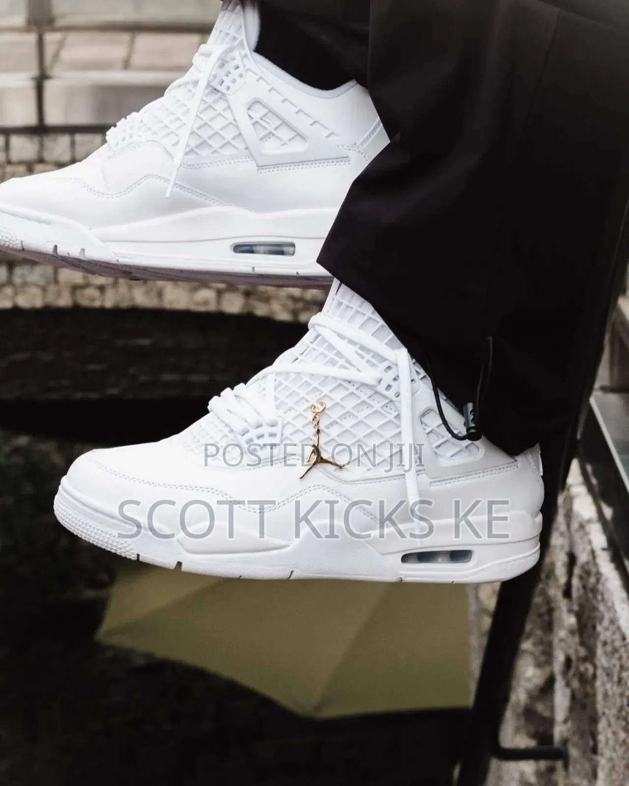 Airjordan 4 Tripple White Net