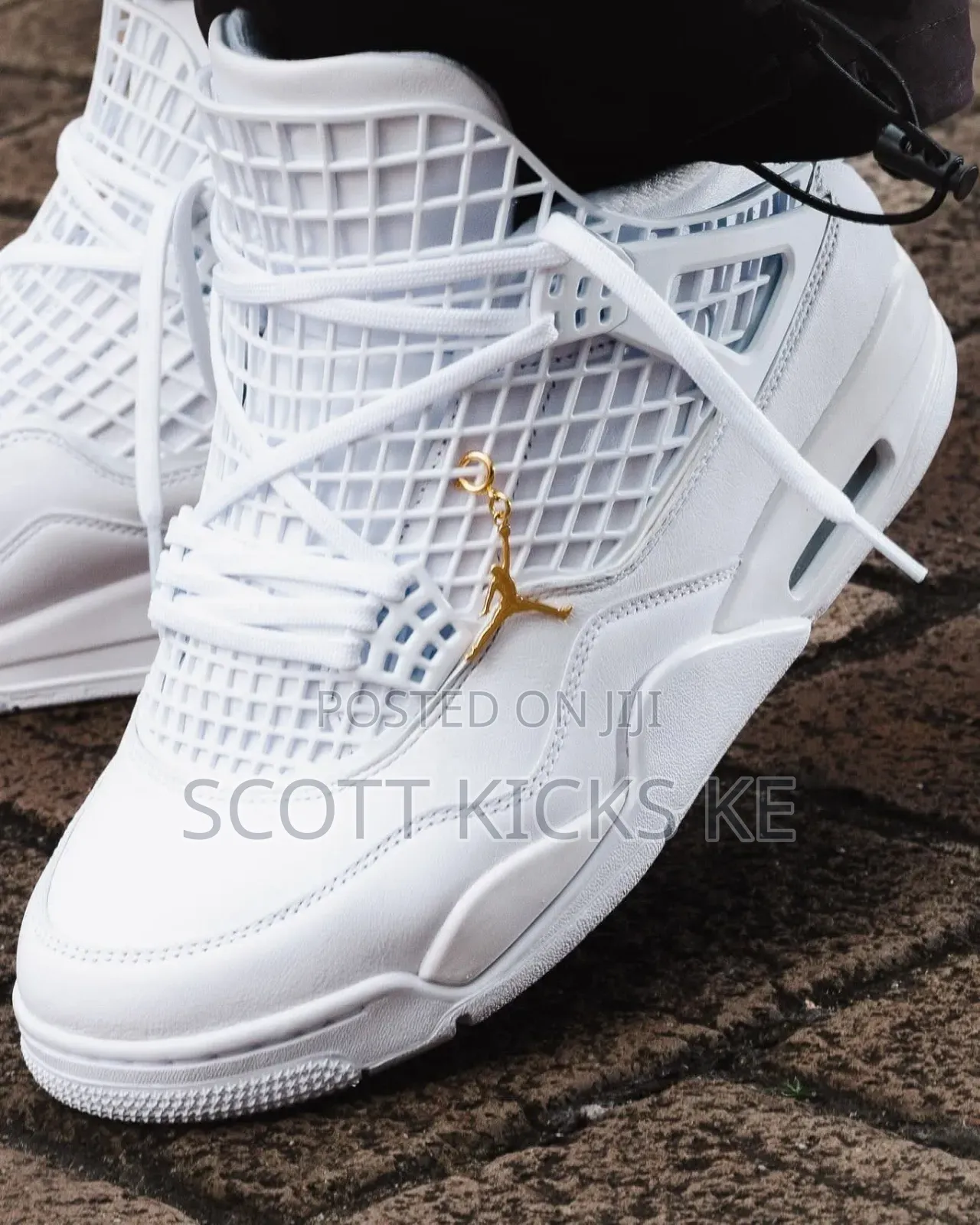 Airjordan 4 Tripple White Net