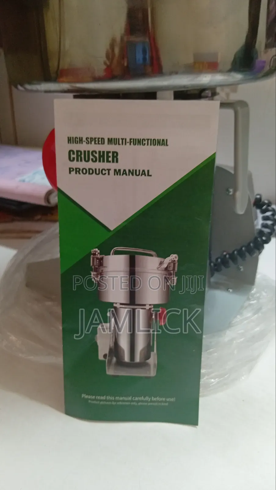 1KG High Speed Multifunctional Dry Food Spice Grinder Crusher - Jf